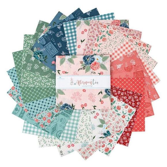 Afternoon Tea Layer Cake by Beverly McCullough for Riley Blake Designs - Picture 1 of 7